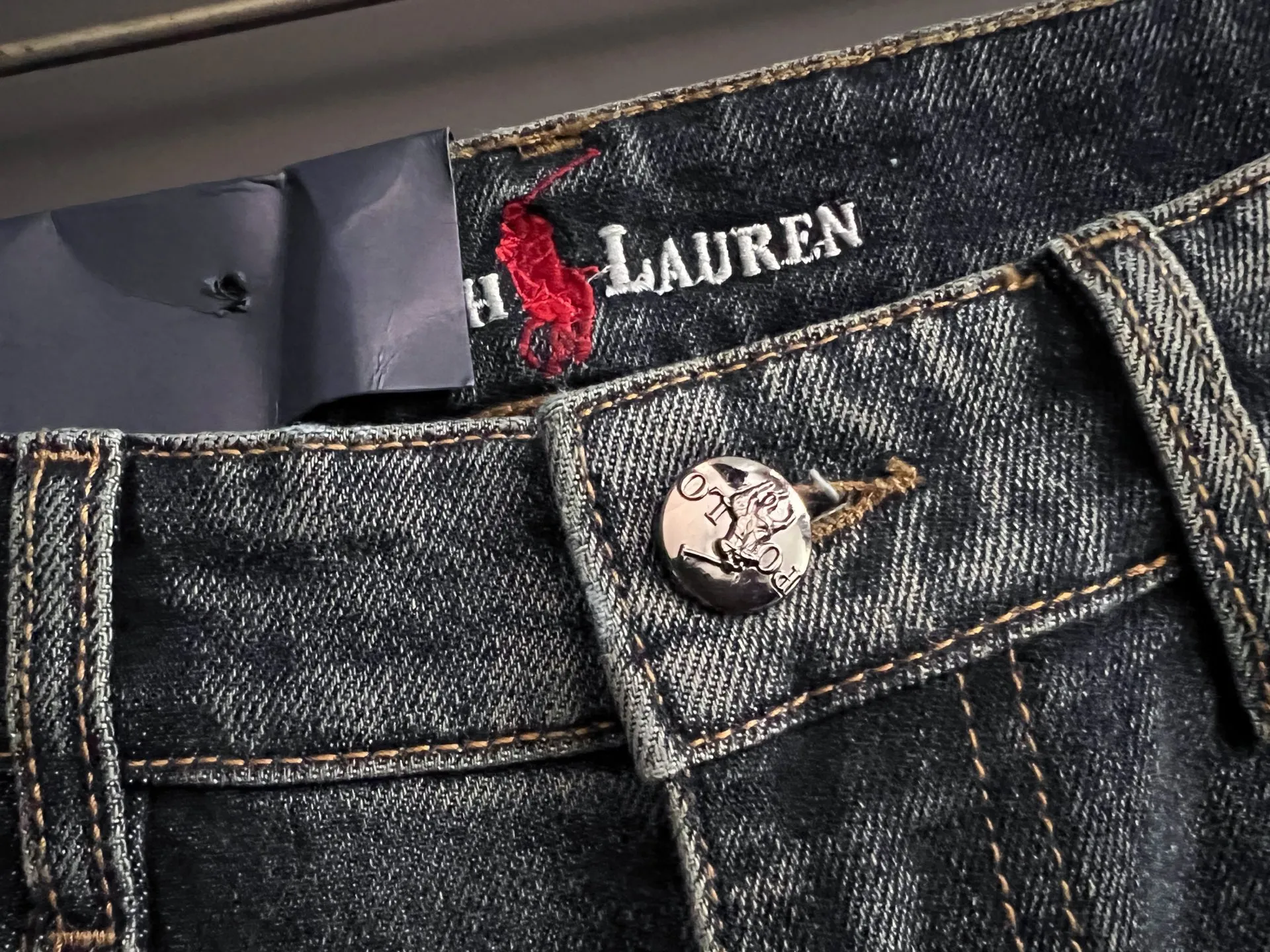 P220 Polo*, heavy-duty washed casual jeans, imported original washed stretch fabric, comfortable and elastic, unique design, super correct fit, comfortable and breathable, extremely high grade, counter quality, handsome upper body, code number: 29-40